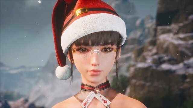 『Stellar Blade』イヴ用の”サンタドレス”やミニゲーム追加！12月17日よりザイオンがクリスマス仕様に