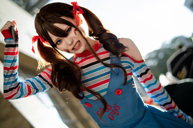 チャッキー（女体化）「チャイルド・プレイ」【HORROR美少女】／山本乃愛（X：@NxoxAs_Ark）
