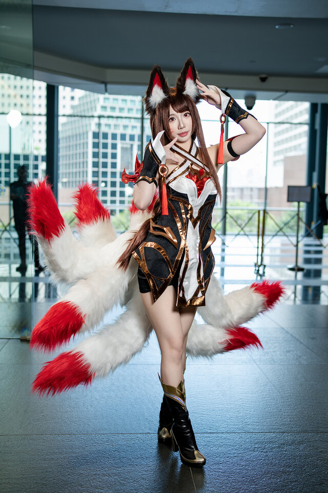 アーリ『リーグオブレジェンド』／SHIWOO（Instagram：shiiwroo.cos）