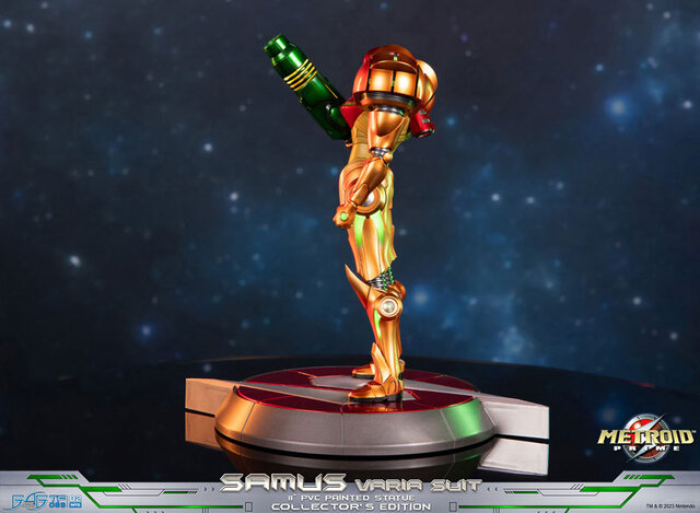 『メトロイドプライム』サムスのスタチューが念願の再販へ―LEDでヘルメットが発光、バリアスーツのメタリックな質感が美しい逸品