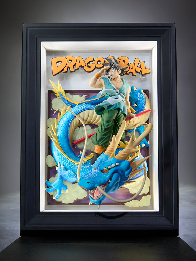 悟空と龍が飛び出しそう！「ドラゴンボール」最終話の扉絵を“立体絵画”化したフィギュアが最高にカッコ良い