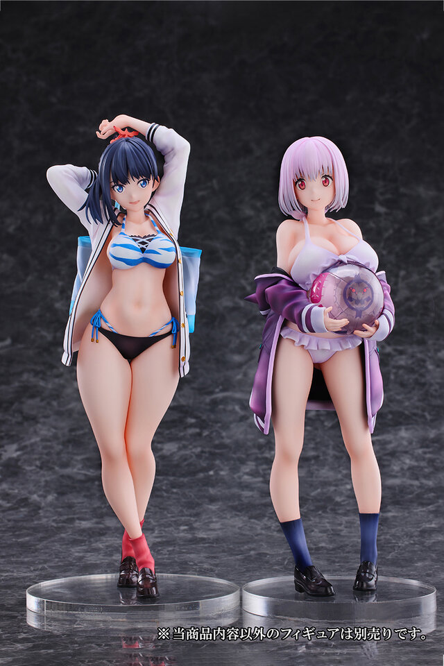 「グリッドマン」より水着姿の「新条アカネ」フィギュアが予約締切間近ー同時展開される「宝多 六花」と並べて飾りたい