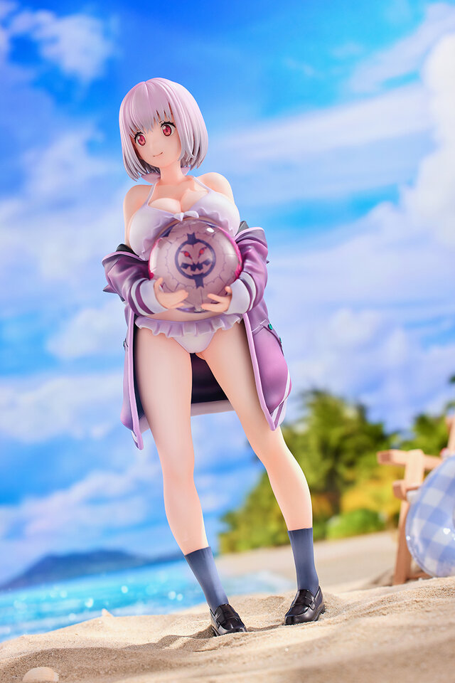 「グリッドマン」より水着姿の「新条アカネ」フィギュアが予約締切間近ー同時展開される「宝多 六花」と並べて飾りたい