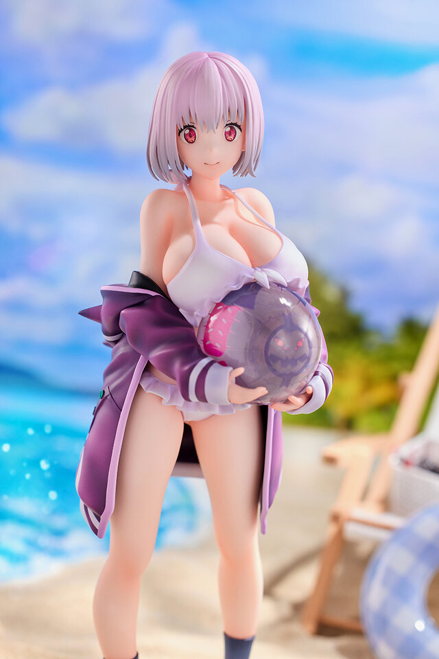 「グリッドマン」より水着姿の「新条アカネ」フィギュアが予約締切間近ー同時展開される「宝多 六花」と並べて飾りたい