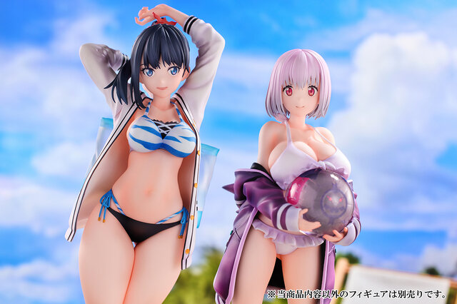「グリッドマン」より水着姿の「新条アカネ」フィギュアが予約締切間近ー同時展開される「宝多 六花」と並べて飾りたい