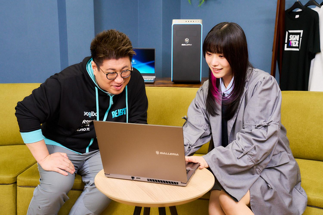 misacoがこく兄にレタッチをレクチャー！幼少期のこく兄（!?）も登場した「GALLERIA」のクリエイター向けノートPC体験会【Signaterコラボ】