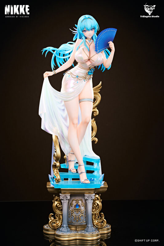 綺羅びやかなドレスがセクシー！『勝利の女神：NIKKE』より「ヘルム」が1/4スタチューで登場―お値段なんと10万円超え