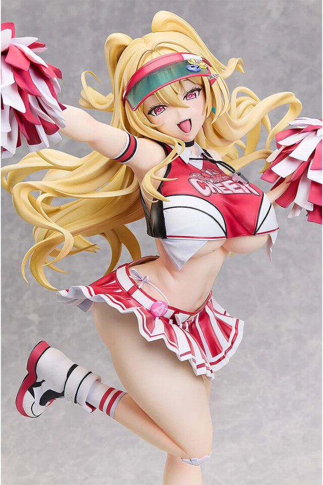 チアコスチュームで大胆に魅せるふとももがグッド！『勝利の女神：NIKKE』より「クレイ」1/4スケールフィギュアが予約受付開始