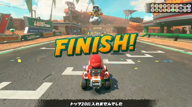 『マリオカート ワールド』サバイバルモードの内容公開！チェックポイントで上位を目指せ【マリオカート ワールド Direct】