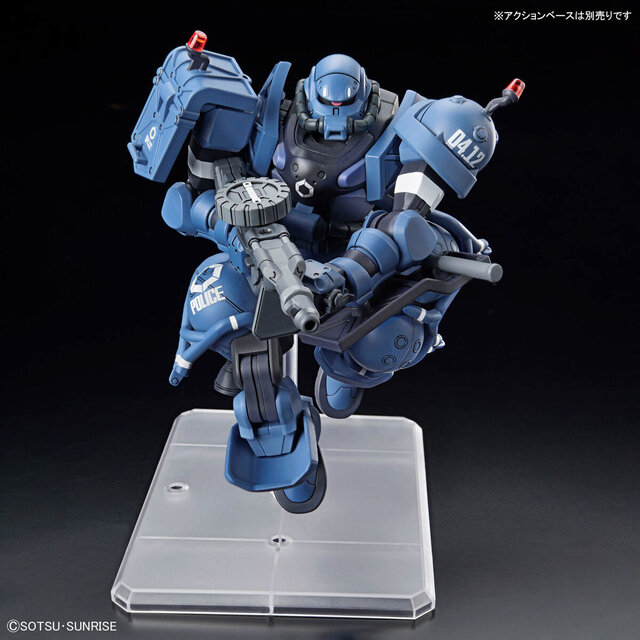 ジークアクスの新作ガンプラ「HG 軍警ザク」がプレバンでも販売！“警察”シールドが目を引く