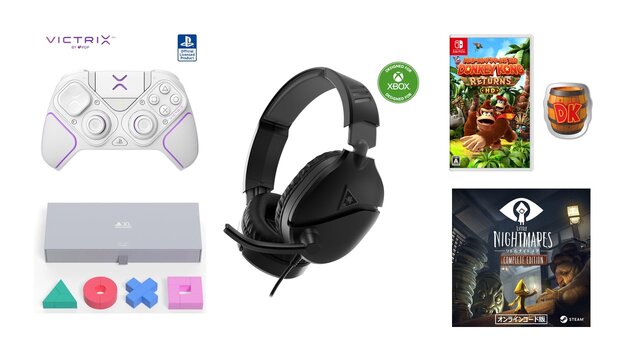 【Amazonセール】ヘッドセットやアーケードスティックなど周辺機器が安い！『ドンキーコング リターンズ HD』やSteamコードもセール対象に