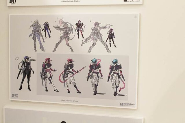 見慣れた“あの武器”が目の前に！「Apex Legends Gallery + POP UP STORE」レポートーお馴染み“ネッシー”やコンセプトアートも