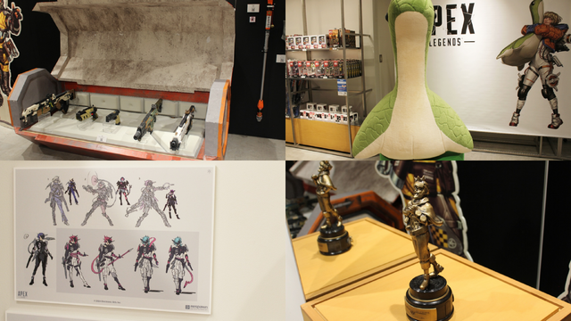 見慣れた“あの武器”が目の前に！「Apex Legends Gallery + POP UP STORE」レポートーお馴染み“ネッシー”やコンセプトアートも