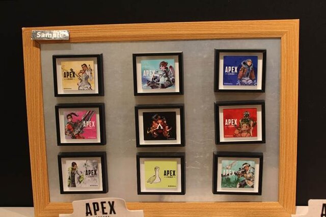 見慣れた“あの武器”が目の前に！「Apex Legends Gallery + POP UP STORE」レポートーお馴染み“ネッシー”やコンセプトアートも