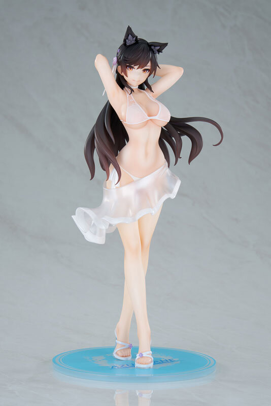 妖艶な雰囲気と透け感のあるパレオに釘付け！『アズレン』愛宕が水着スキン「真夏の行進曲」デザインのフィギュアに