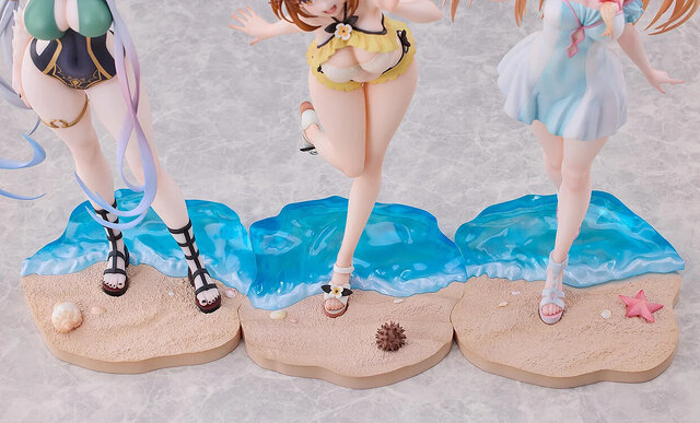 ムチムチ太ももがいっぱい！アニメ『ライザのアトリエ』よりライザ、クラウディア、リラ水着フィギュアの予約締切が迫る