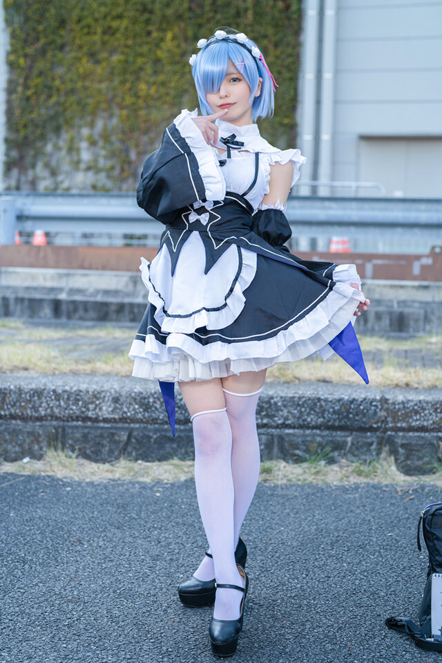 レム「Re:ゼロから始める異世界生活」／甘噛もち（X：@mcmc210107）