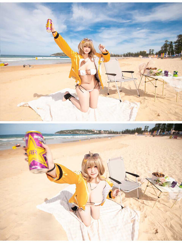 アニス（水着）／墨嵐Maura（X：@Maura24712204）