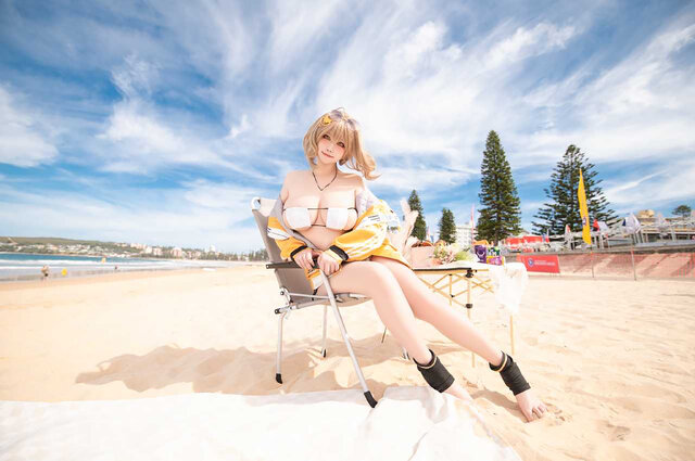 アニス（水着）／墨嵐Maura（X：@Maura24712204）
