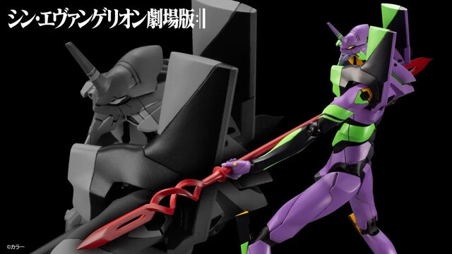 「シン・エヴァンゲリオン劇場版」より「エヴァンゲリオン初号機」プラモデルがカシウスの槍を携えて再登場！各種ギミックにより劇中のポーズが決まる