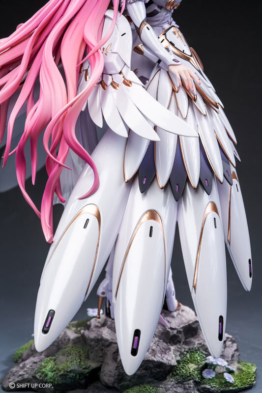 チラ見えする太もも！『勝利の女神：NIKKE』人気キャラ「ドロシー」が立体化―謎の生物「Doro」フィギュアも付属