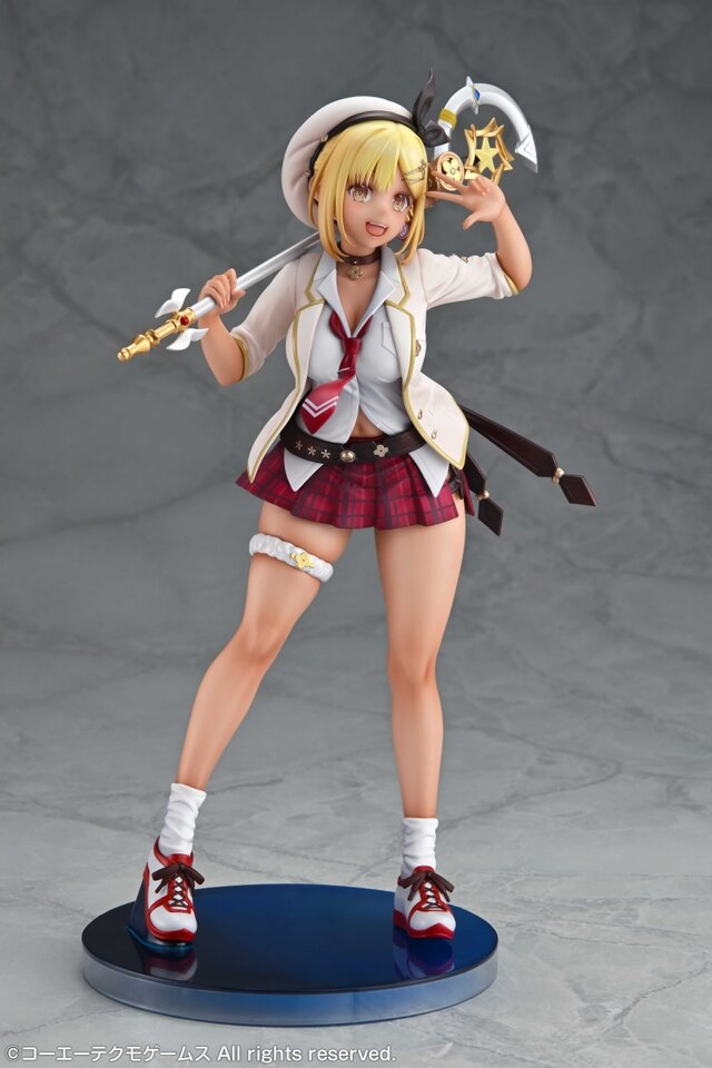 褐色肌に太ももの破壊力！「黒ギャルライザ」新作フィギュアが予約開始―特典の「ウィンク顔」もドキッとくる