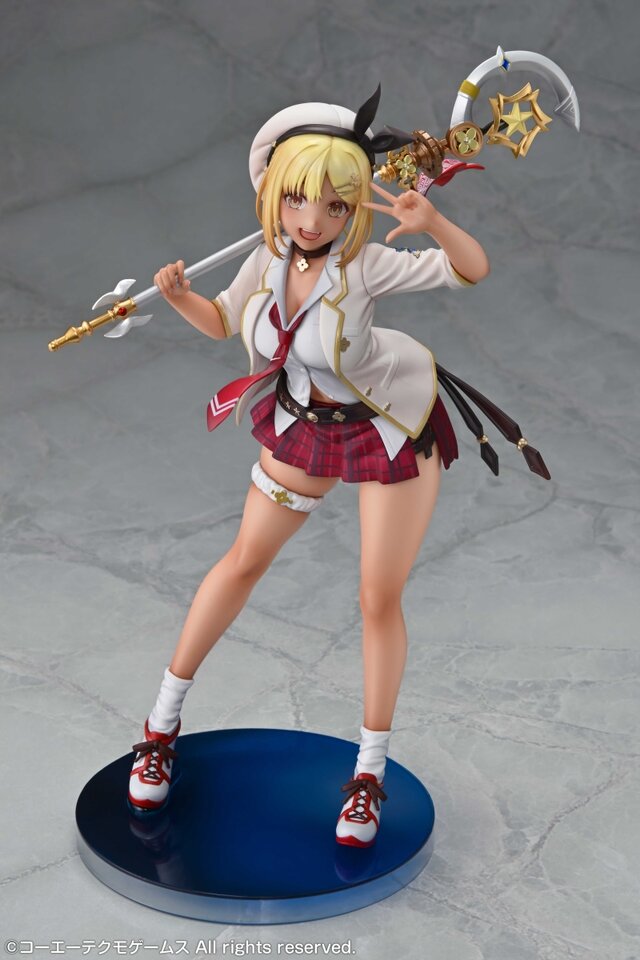 褐色肌に太ももの破壊力！「黒ギャルライザ」新作フィギュアが予約開始―特典の「ウィンク顔」もドキッとくる