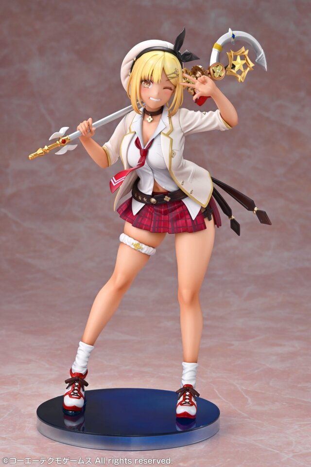 褐色肌に太ももの破壊力！「黒ギャルライザ」新作フィギュアが予約開始―特典の「ウィンク顔」もドキッとくる