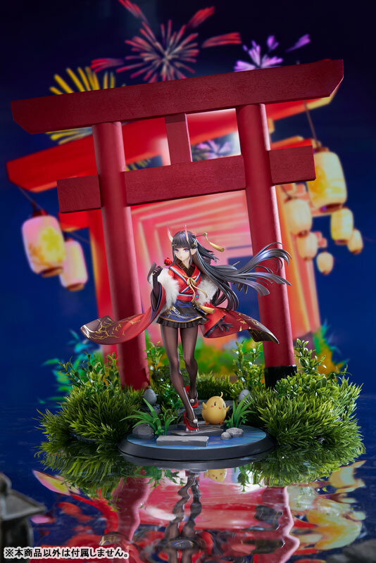 ストッキングの光沢が艶めかしい…！『アズレン』能代が着せ替えスキン「祭りの秘境？」デザインで立体化
