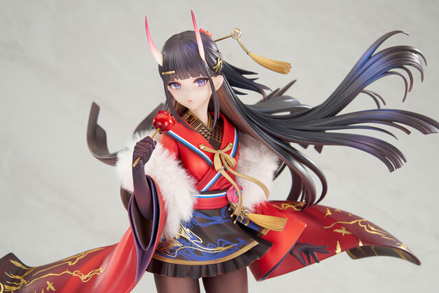 ストッキングの光沢が艶めかしい…！『アズレン』能代が着せ替えスキン「祭りの秘境？」デザインで立体化