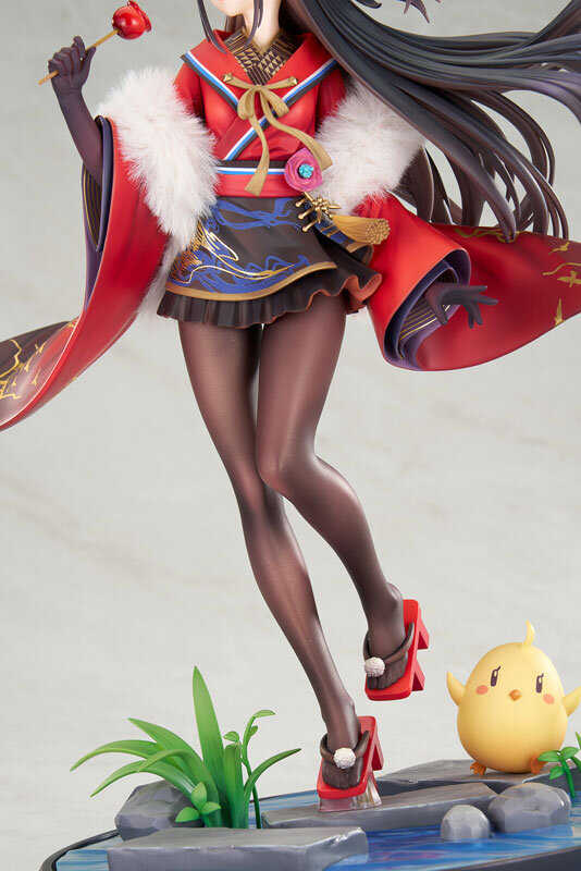 ストッキングの光沢が艶めかしい…！『アズレン』能代が着せ替えスキン「祭りの秘境？」デザインで立体化