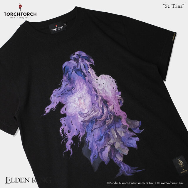 『エルデンリング』DLCより「聖女トリーナ」Tシャツが発売決定！水彩調タッチで神秘的な雰囲気を表現したファン必見アイテム