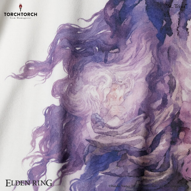『エルデンリング』DLCより「聖女トリーナ」Tシャツが発売決定！水彩調タッチで神秘的な雰囲気を表現したファン必見アイテム