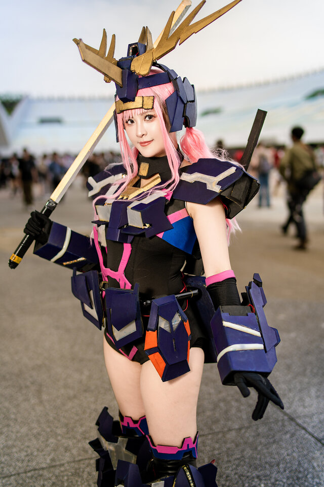ユニコーンガンダム2号機　バンシィ（擬人化）／「Zeal Official Account」（Instagram：zeal.hk）【台湾】