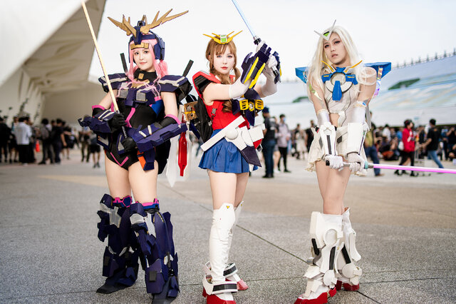 ガンダム擬人化／「Zeal Official Account」（Instagram：zeal.hk）【台湾】