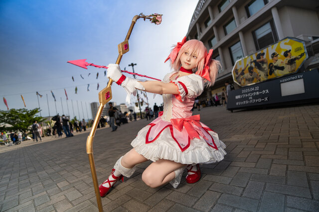 鹿目まどか「魔法少女まどか☆マギカ」／にゃんごろう（X：@magia_nyangorou）