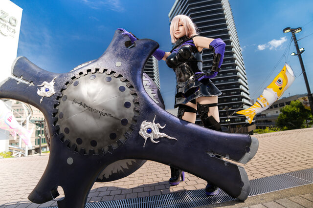 マシュ・キリエライト『Fate/Grand Order』／ラインハルト（X：@meimy7111）