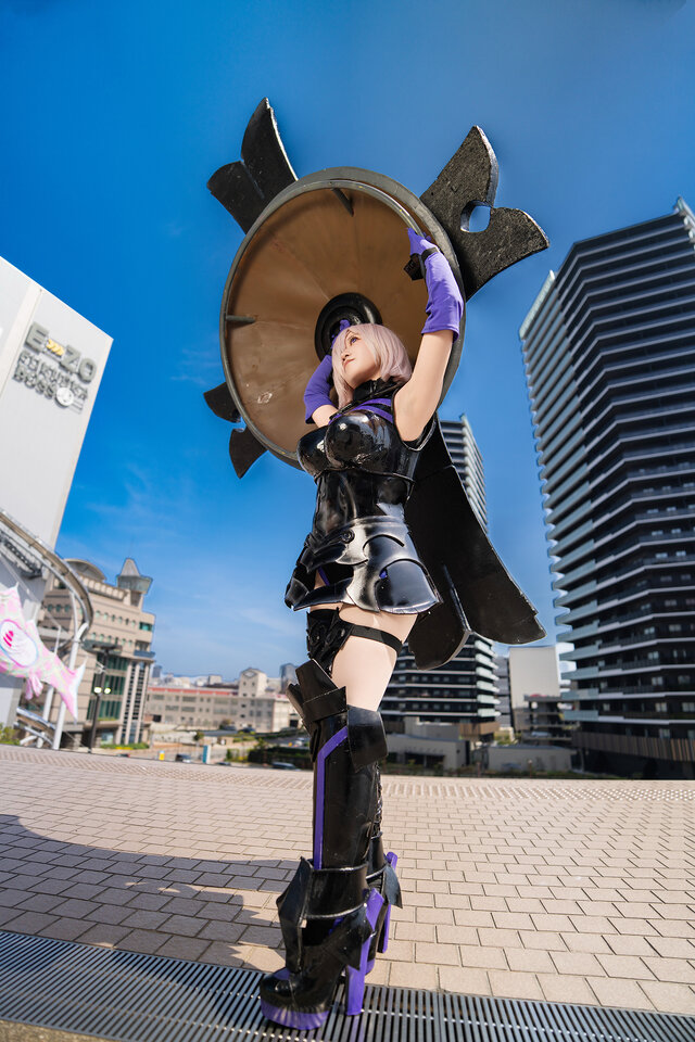 マシュ・キリエライト『Fate/Grand Order』／ラインハルト（X：@meimy7111）