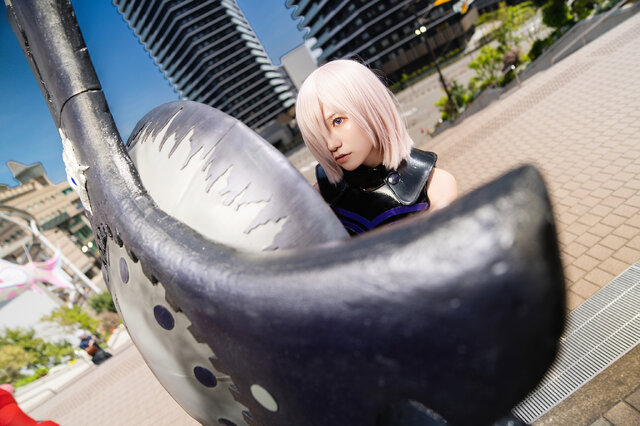 マシュ・キリエライト『Fate/Grand Order』／ラインハルト（X：@meimy7111）