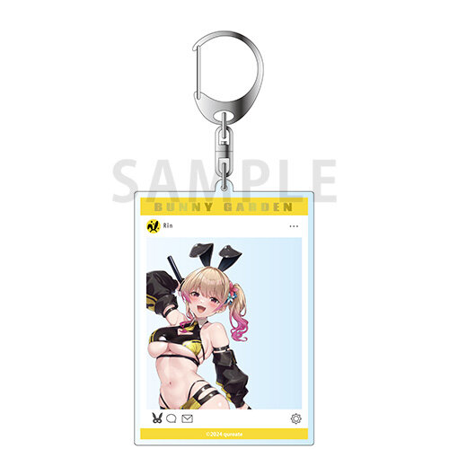 レースクイーン衣装がけしからん！『バニーガーデン』新グッズ&ポップアップストア開催―抽選会では特大アクリルフィギュアも