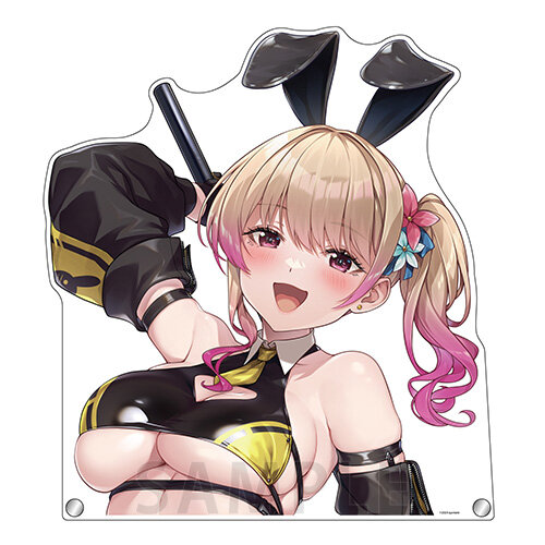 レースクイーン衣装がけしからん！『バニーガーデン』新グッズ&ポップアップストア開催―抽選会では特大アクリルフィギュアも