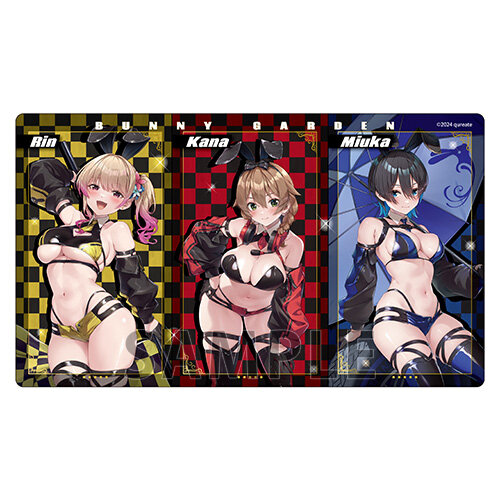 レースクイーン衣装がけしからん！『バニーガーデン』新グッズ&ポップアップストア開催―抽選会では特大アクリルフィギュアも