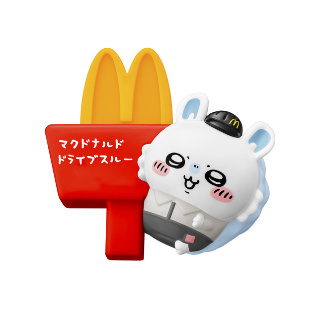マクドナルドで働く「ちいかわ」たちが可愛い！ハッピーセットのおもちゃに、日常で役立つアイテム全8種ラインナップ