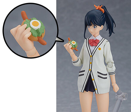 劇中のあらゆる“ふともも”を再現！「figma 宝多六花」再販受付開始ー豊かな表情パーツ、ポニテ頭部などオプションが充実