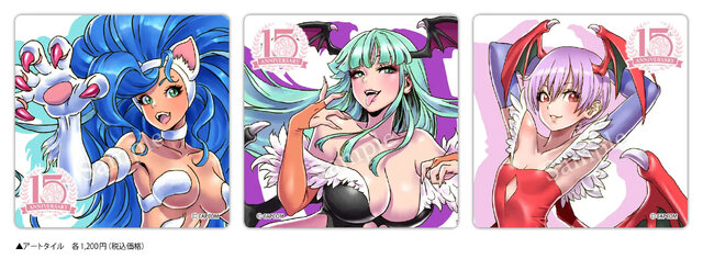 『スト6』ジュリや春麗、『ヴァンパイア』モリガンが可愛い＆セクシーなイラストに！「山下しゅんや展」新グッズが会場及びオンラインストアで販売
