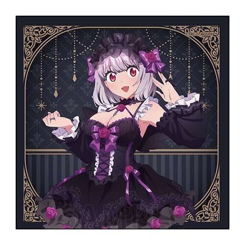 ゴスロリ衣装でも目を引く宝多六花の太もも！「グリッドマンユニバース」ポップアップストアにて、新規描き下ろしイラストグッズを販売
