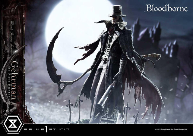 お値段約20万円！『Bloodborne』よりゲールマンがスタチュー化―葬送の刃を手にしたイケオジ“最初の狩人”を緻密に再現