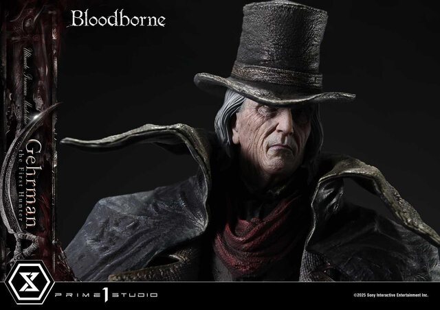 お値段約20万円！『Bloodborne』よりゲールマンがスタチュー化―葬送の刃を手にしたイケオジ“最初の狩人”を緻密に再現