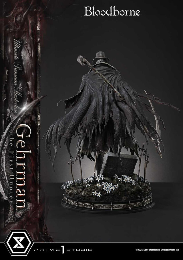 お値段約20万円！『Bloodborne』よりゲールマンがスタチュー化―葬送の刃を手にしたイケオジ“最初の狩人”を緻密に再現