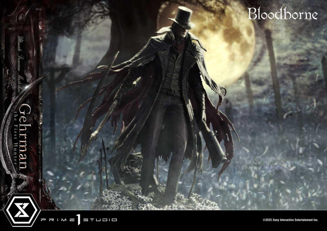 お値段約20万円！『Bloodborne』よりゲールマンがスタチュー化―葬送の刃を手にしたイケオジ“最初の狩人”を緻密に再現